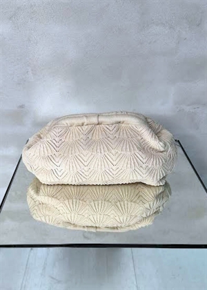 Shelly clutch Ecru Pico 